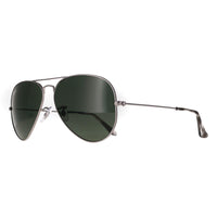 Ray-Ban Sunglasses Aviator RB3025 919031 Sand Transparent Grey Green