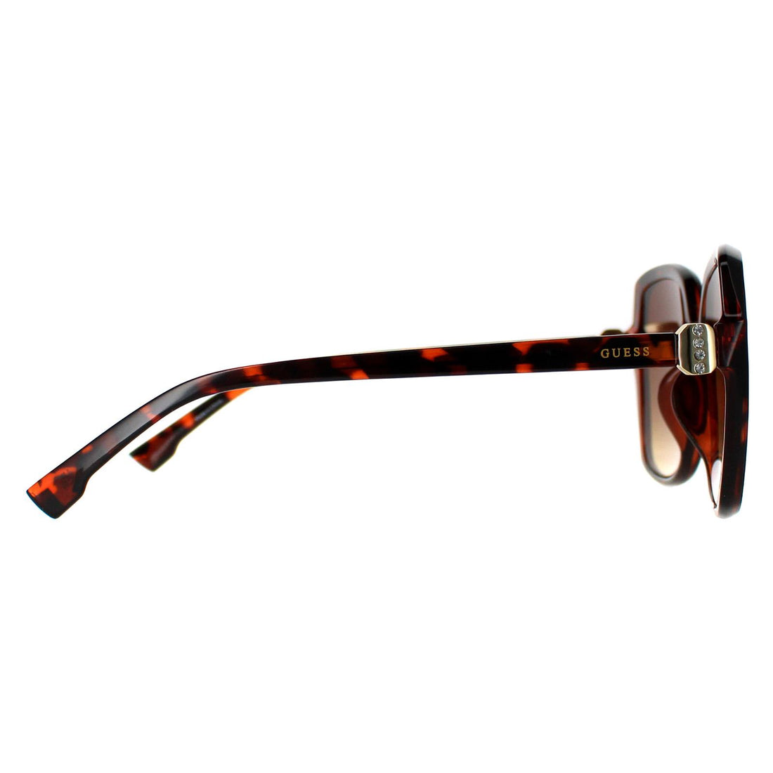 Guess Sunglasses GF0425 52F Dark Havana Brown Gradient