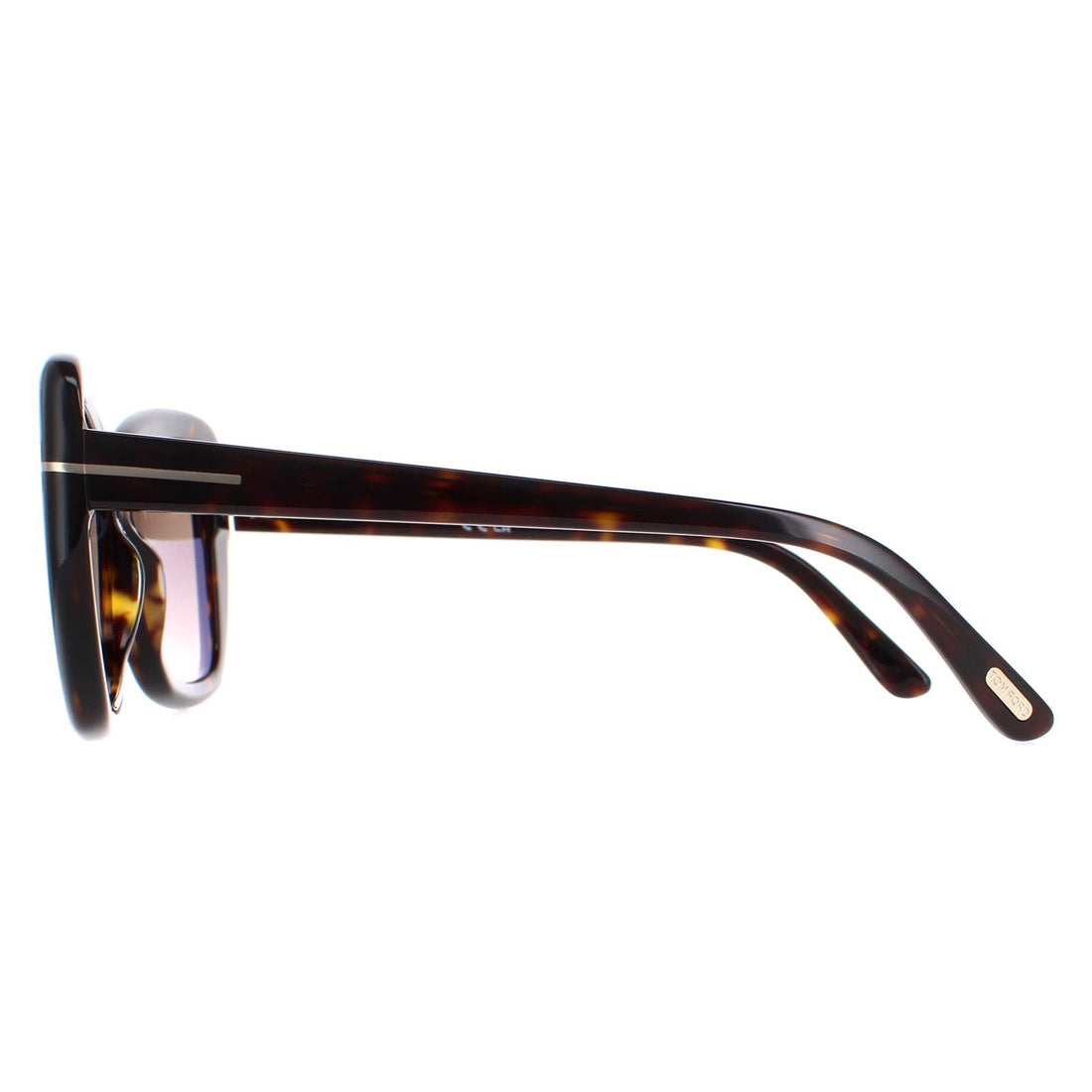 Tom Ford Sunglasses Maeve FT1008 52F Dark Havana Brown Gradient