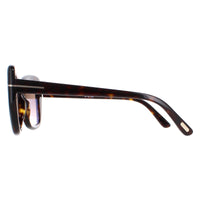 Tom Ford Sunglasses Maeve FT1008 52F Dark Havana Brown Gradient