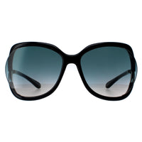 Tom Ford Sunglasses 0578 Anouk 01B Shiny Black Smoke Grey Gradient