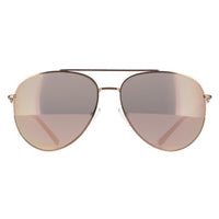 Armani Exchange AX2043S Sunglasses Shiny Rose Gold Grey Mirror Rose Gold