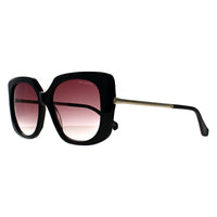 Ted Baker Sunglasses TB1732 Heather 001 Gloss Black Brown Gradient