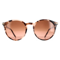 Serengeti Leonora Sunglasses Shiny Pink Tortoise Mineral Polarized Drivers Gradient