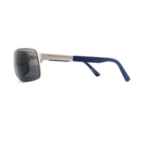 Porsche Design Sunglasses P8565 D Titanium Blue Grey