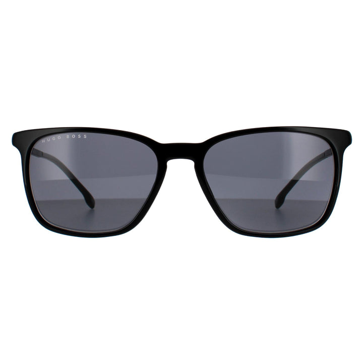 Hugo Boss Sunglasses BOSS 1183/S/IT 807 IR Shiny Black Grey