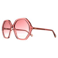 Chloe Sunglasses CH0008S Esther 003 Pink Crystal Pink Brown Gradient