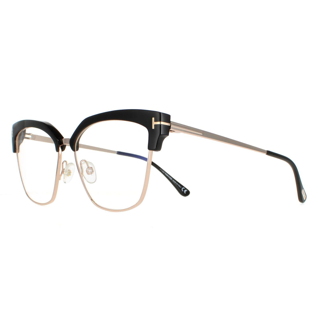 Tom Ford Glasses Frames FT5547-B 001 Shiny Black Women