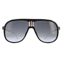 Carrera 1007/S Sunglasses Black Gold / Dark Grey Gradient