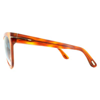 Tom Ford Sunglasses 0511 Arabella 53W Blonde Havana Blue Gradient