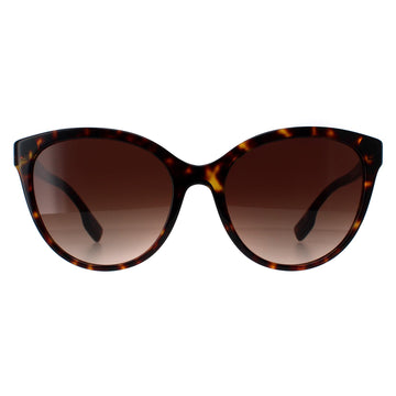 Burberry BE4365 Sunglasses Dark Havana Brown Gradient