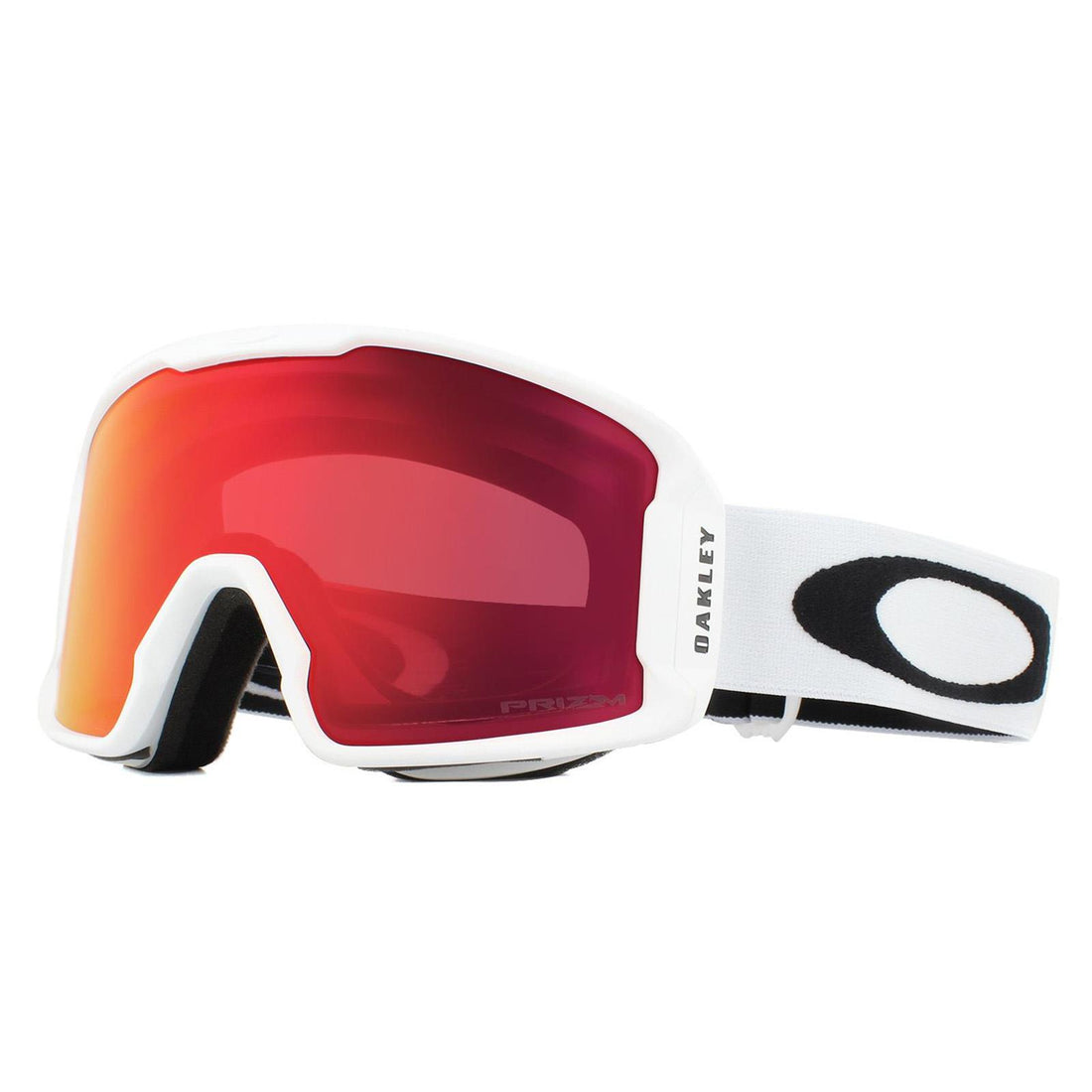 Oakley Ski Goggles Line Miner XM OO7093-09 Matte White Prizm Snow Torch Iridium