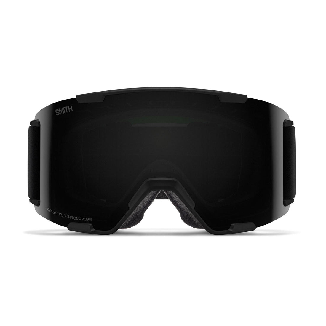 Smith Ski Goggles Stash XL 0JZ 4Y Black ChromaPop Sun Black & Storm Blue Sensor Mirror