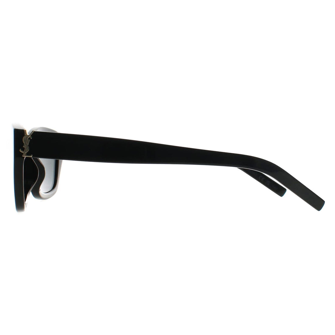 Saint Laurent Sunglasses SL M153 001 Shiny Black Grey