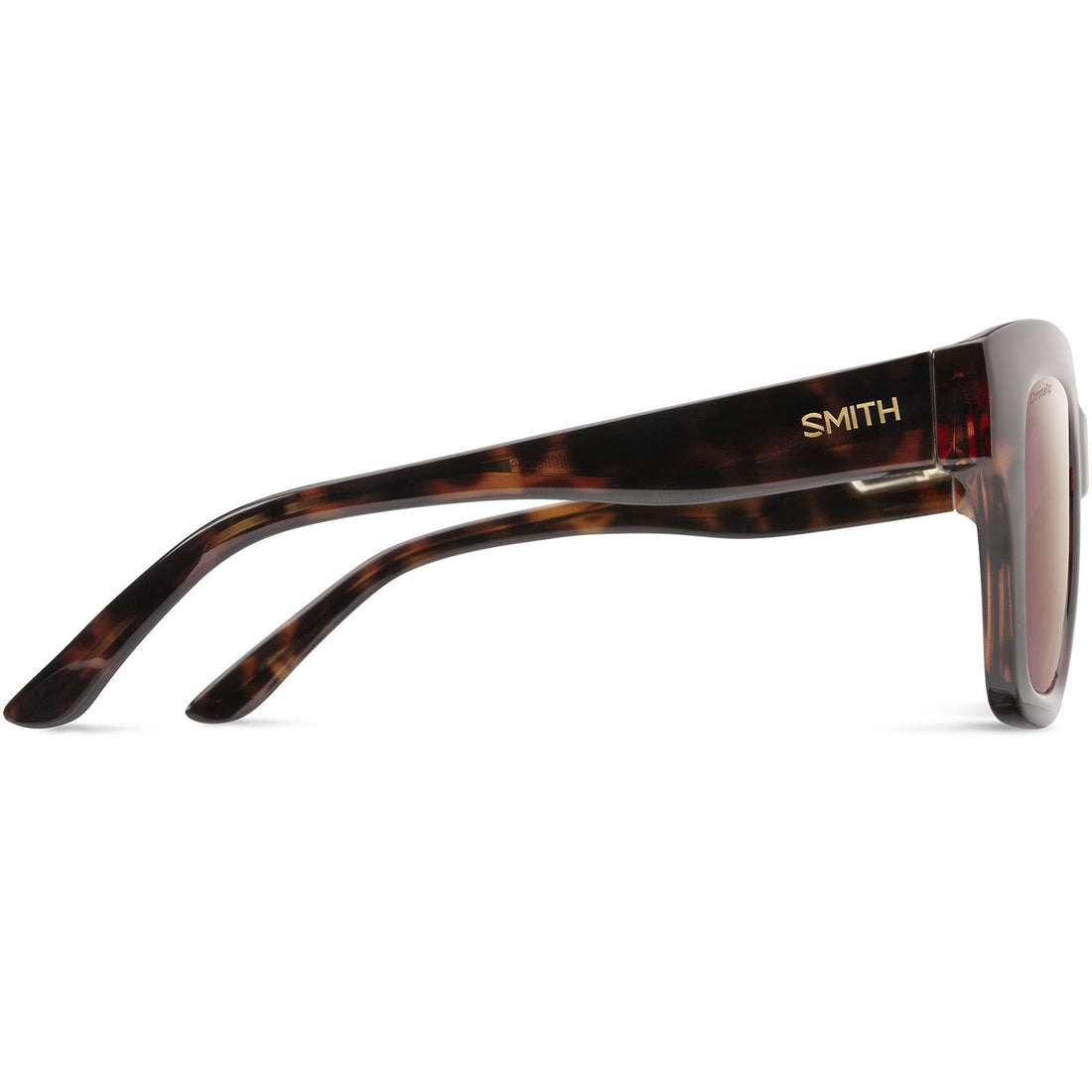 Smith Sunglasses Sway 086 9V Tortoise ChromaPop Polarized Rose Gold Mirror