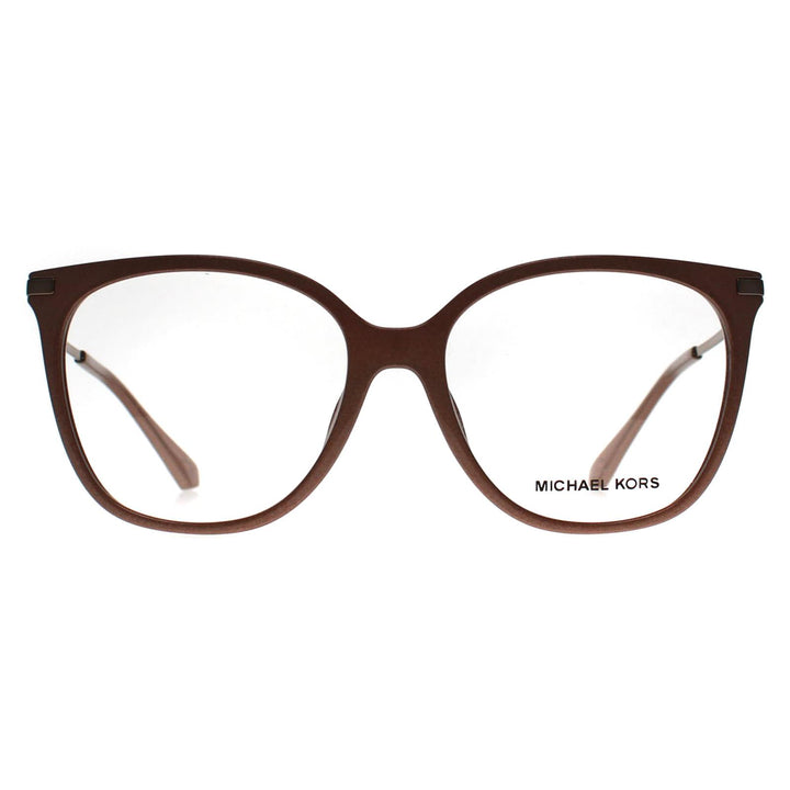 Michael Kors Glasses Frames MK4084U Budapest 3900 Blush Camel Pearlized Women