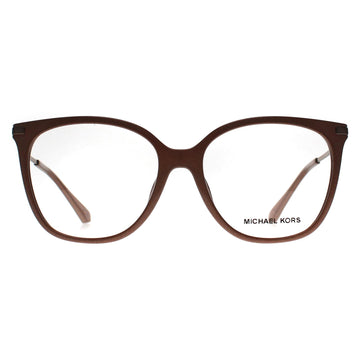 Michael Kors Glasses Frames MK4084U Budapest 3900 Blush Camel Pearlized Women