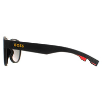 Hugo Boss Sunglasses BOSS 1452/S PGC UZ Matte Black Yellow Red Mirror