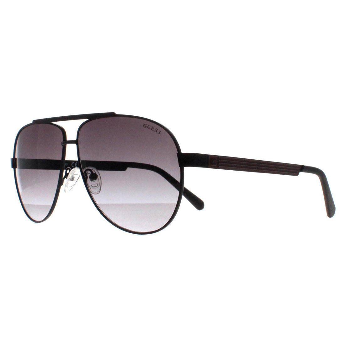 Guess Sunglasses GF5096 02B Matte Black Smoke Grey Gradient