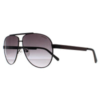 Guess Sunglasses GF5096 02B Matte Black Smoke Grey Gradient