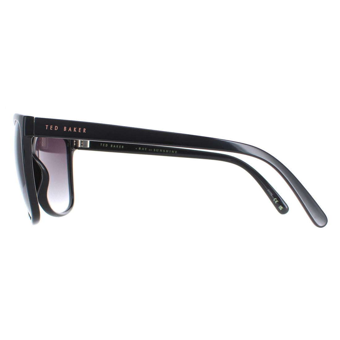 Ted Baker Sunglasses TB1400 Kiara 001 Black Grey Gradient