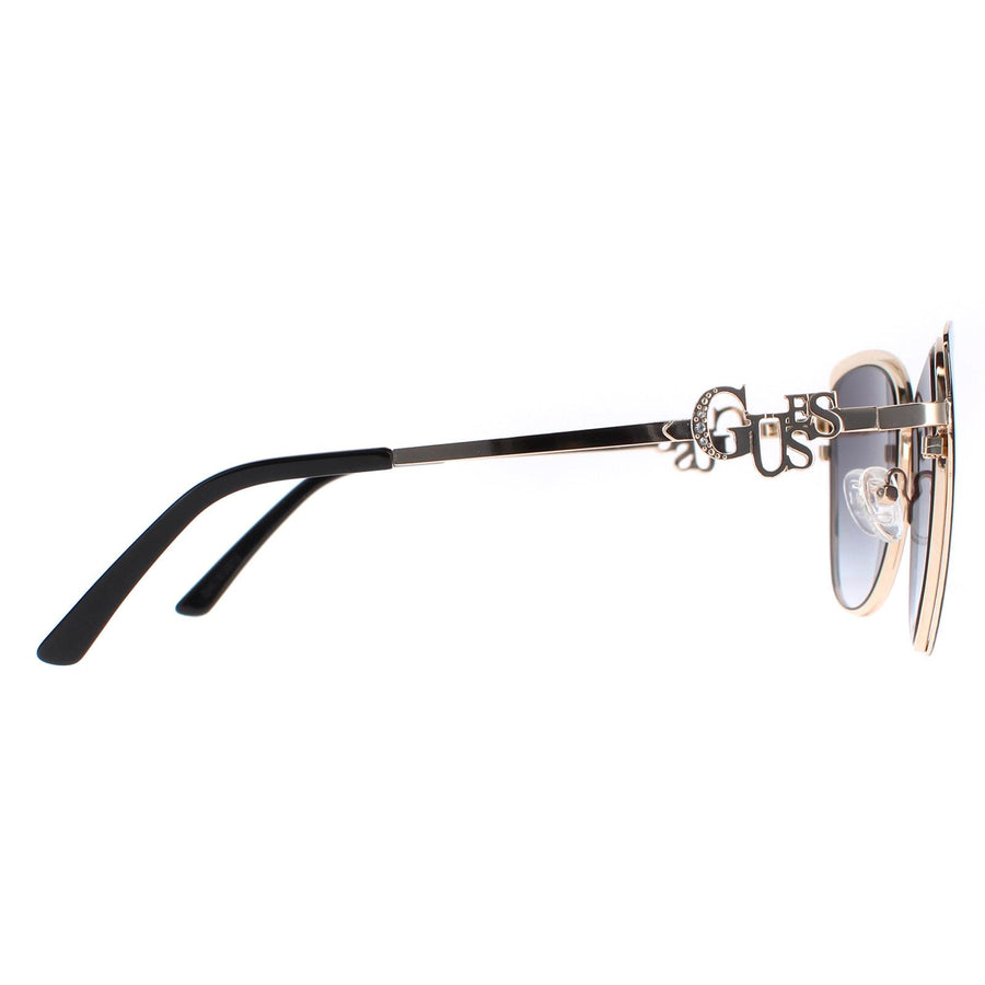 Guess Sunglasses GF6141 01B Black Grey Gradient