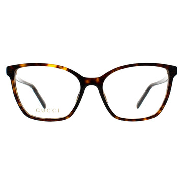 Gucci Glasses Frames GG1995O 002 Shiny Dark Havana Women