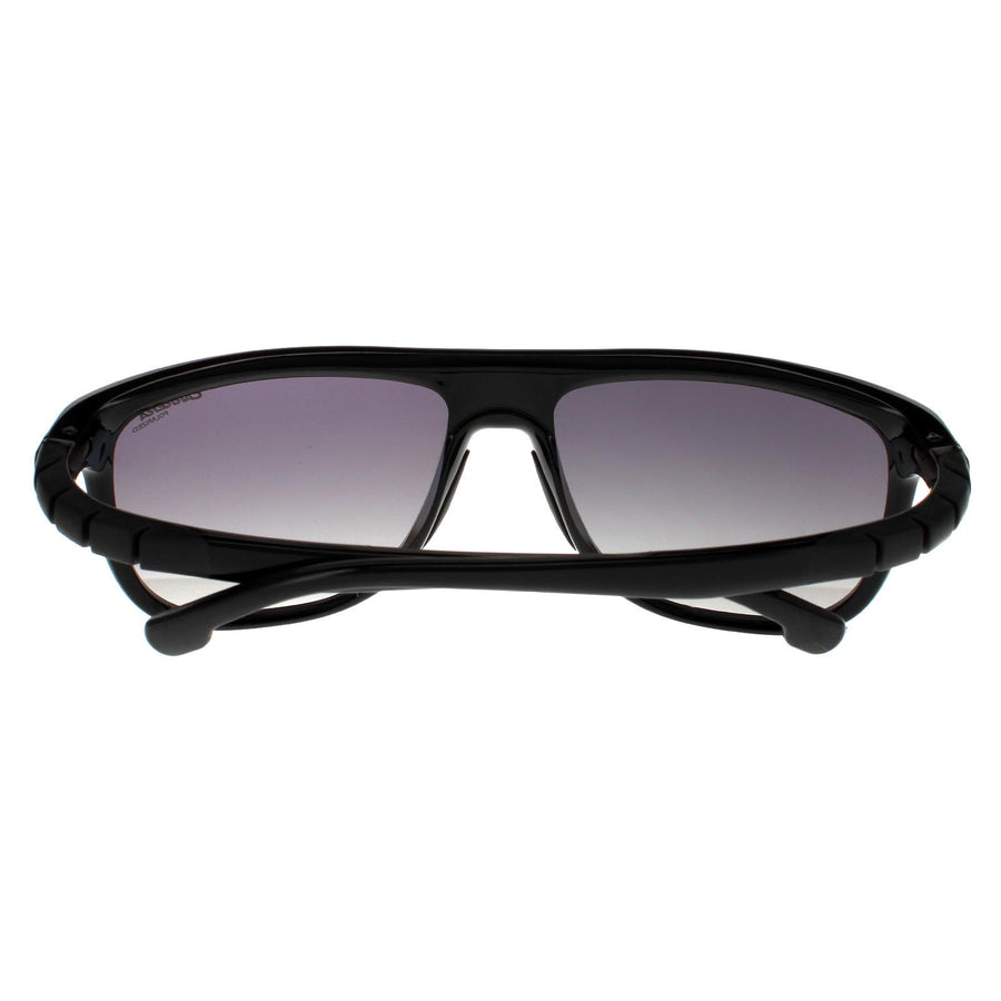 Carrera Sunglasses Hyperfit 17S 807 WJ Black Grey Shaded Polarized
