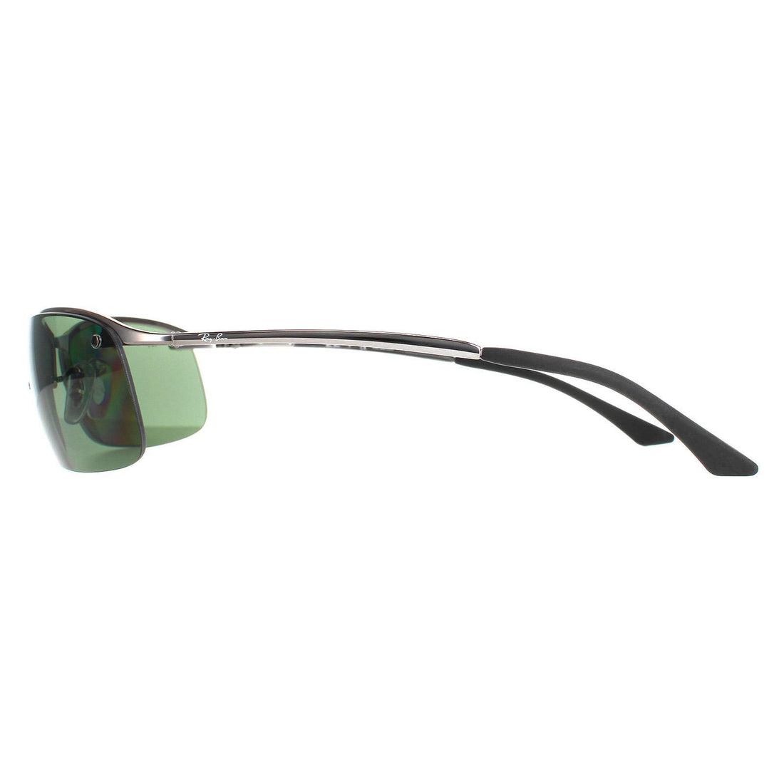 Rayban Sunglasses Top Bar 3183 Gunmetal Polarized Green 004/9A