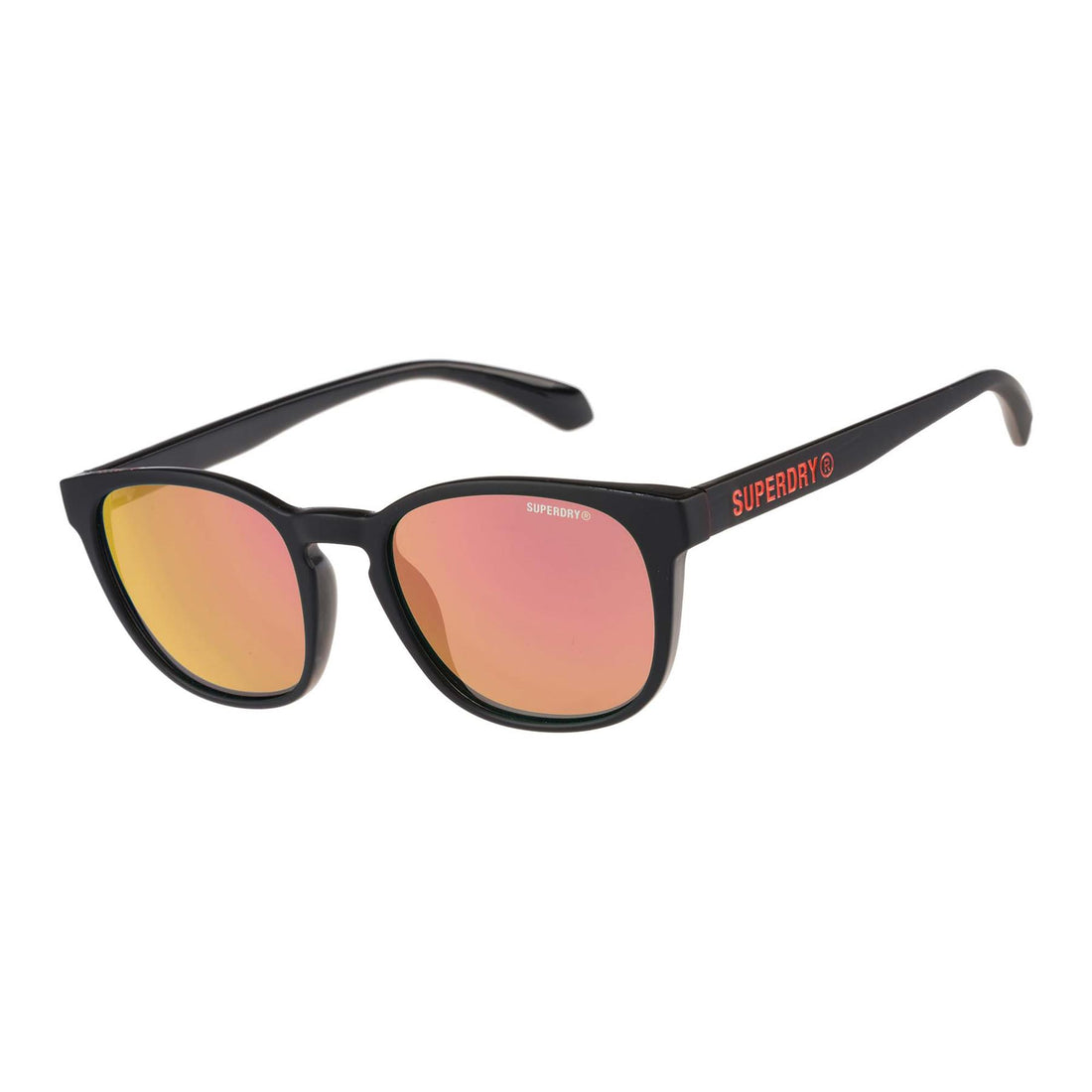 Superdry Sunglasses SDS-5038 127 Black Orange Revo Mirror