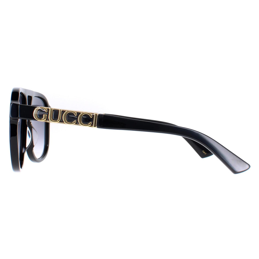 Gucci Sunglasses GG1188S 002 Black Grey Gradient
