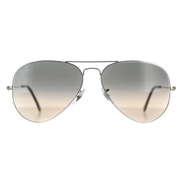 Ray-Ban Sunglasses Aviator 3025 003/32 Silver Grey Gradient 58mm