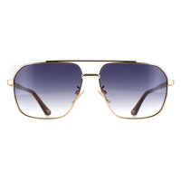 Police Sunglasses SPLQ85 0300 Shiny Rose Gold Blue Gradient