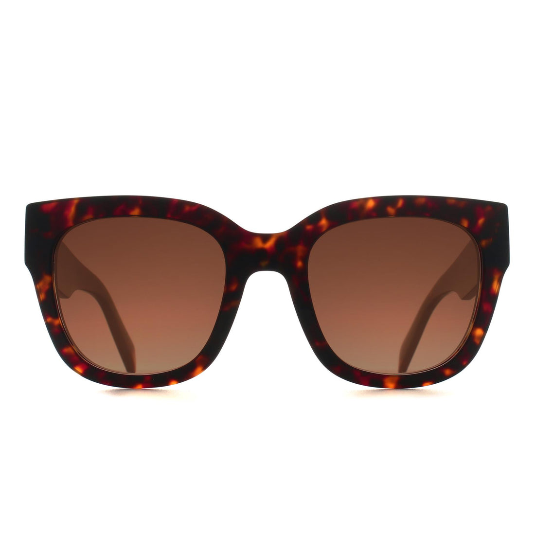 Prada Sunglasses PRC04S 17N80A Root Tortoise Brown Gradient