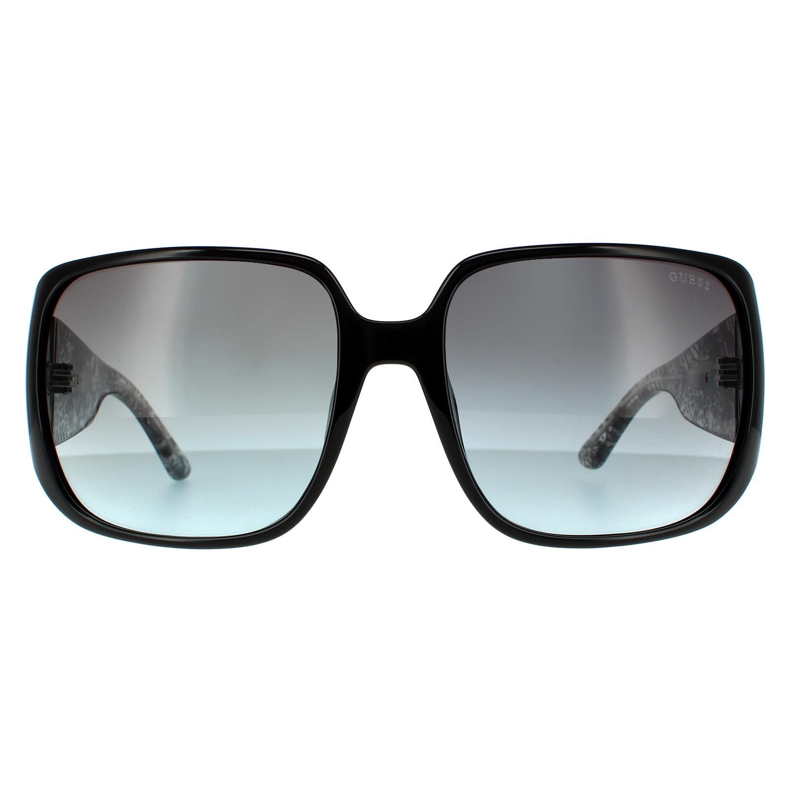Sunglasses GU7682 Shiny Smoke Grey Gradient
