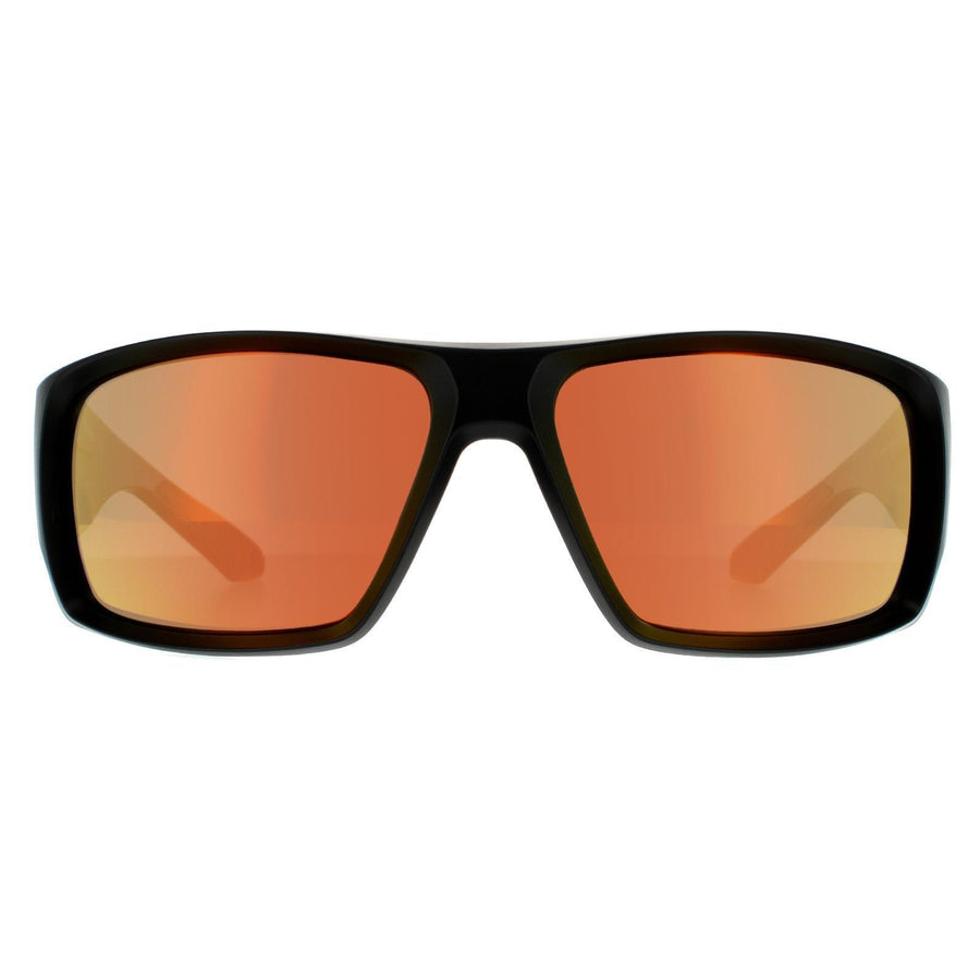 Dragon Sunglasses Equinox X 41089-022 Matte Black Lumalens Orange Ion Polarized