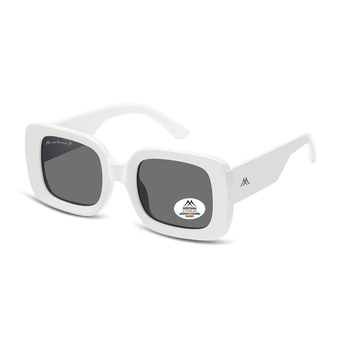 Montana Sunglasses MP68 D White Grey Polarized