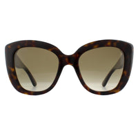 Gucci GG0327S Sunglasses Havana / Brown Gradient