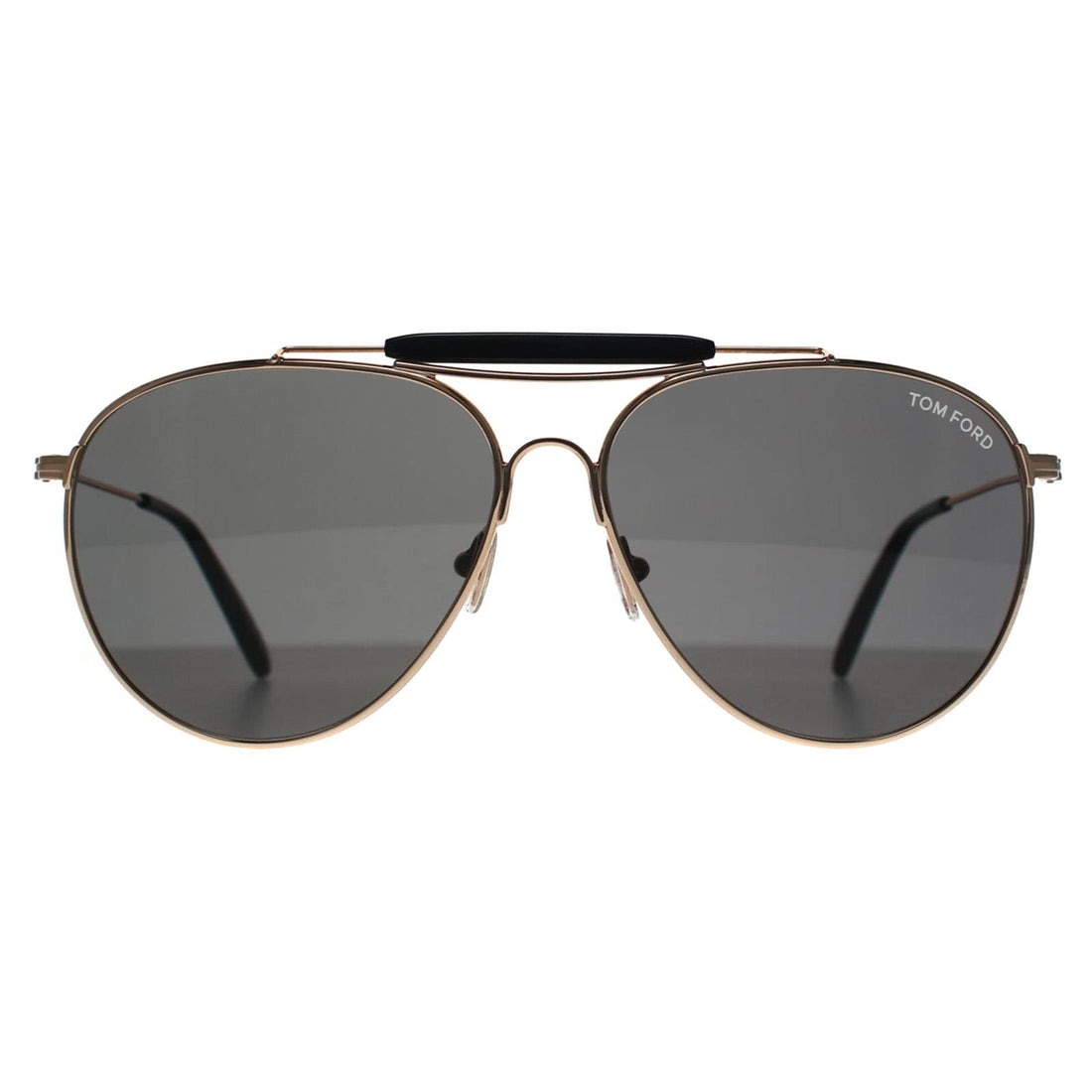 Tom Ford Sunglasses Raphael FT0995 28A Shiny Rose Gold Smoke Grey