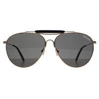 Tom Ford Sunglasses Raphael FT0995 28A Shiny Rose Gold Smoke Grey