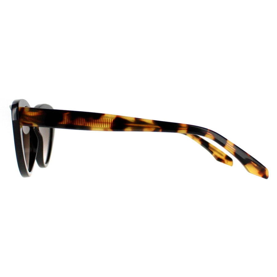 Cutler and Gross Sunglasses 1321 004 Black Yellow Brown Gradient