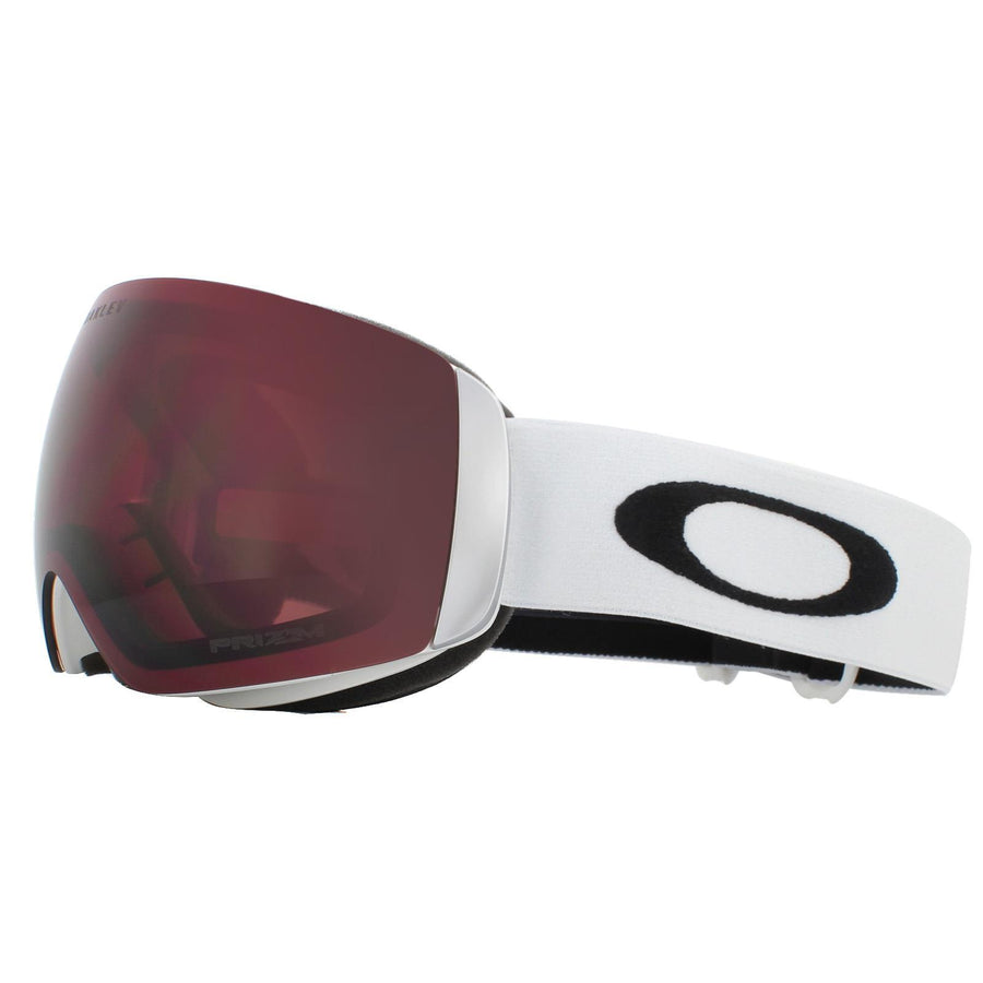 Oakley Ski Goggles Flight Deck XM OO7064-A1 Matte White Prizm Snow Dark Grey