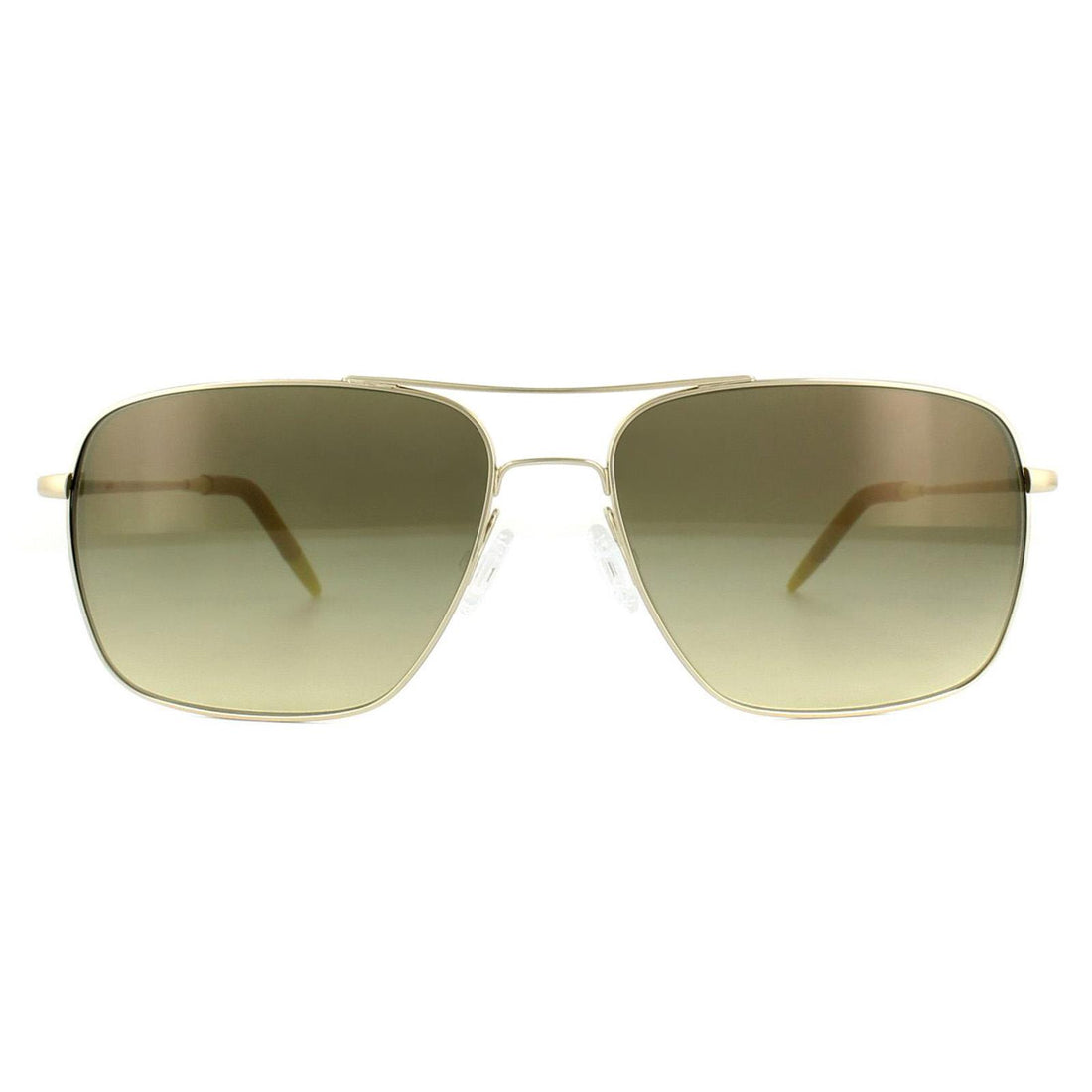 Oliver Peoples Sunglasses Clifton 1150 5035/85 Gold Chrome Olive VFX Photochromic