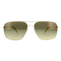 Oliver Peoples Sunglasses Clifton 1150 5035/85 Gold Chrome Olive VFX Photochromic