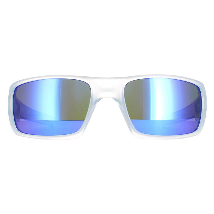 Oakley Sunglasses Crankshaft 9239-09 Matt Clear Violet Iridium Polarized