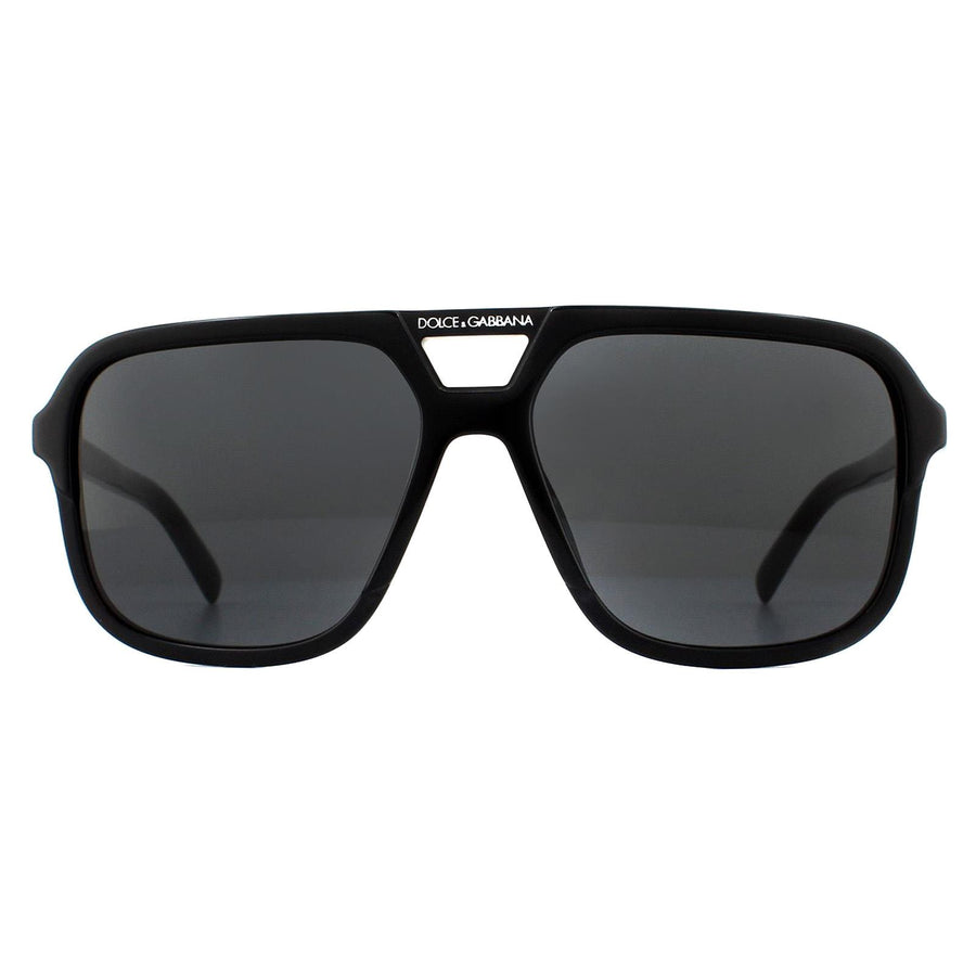 Dolce & Gabbana DG4354 Sunglasses Black / Dark Grey