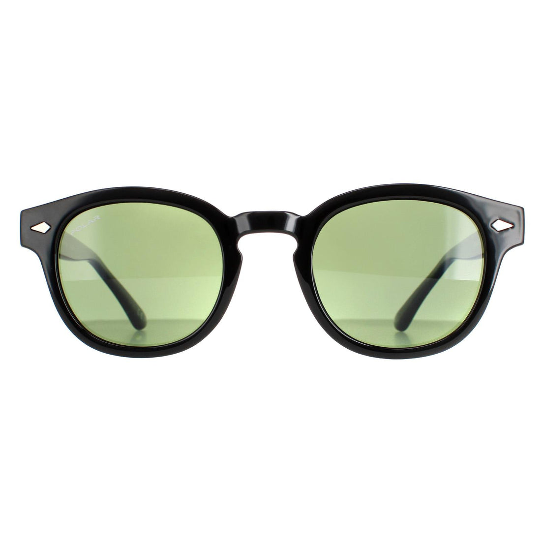 Polar Oliver Sunglasses Black / Green Polarized