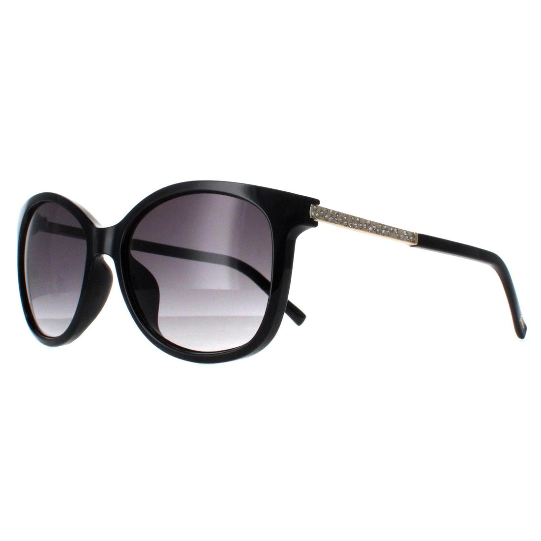 Guess Sunglasses GF0394 01B Shiny Black Smoke Gradient