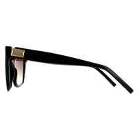 Hugo Boss Sunglasses BOSS 1153/S 807 HA Shiny Black Brown Gradient
