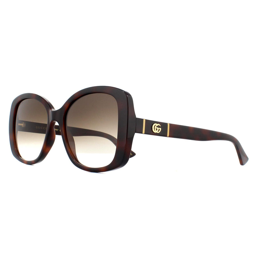 Gucci Sunglasses GG0762S 002 Havana Brown Gradient